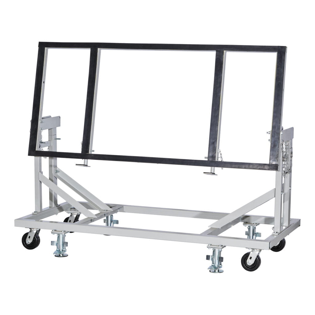 Tilt Table Cart Groves Glass & Stone