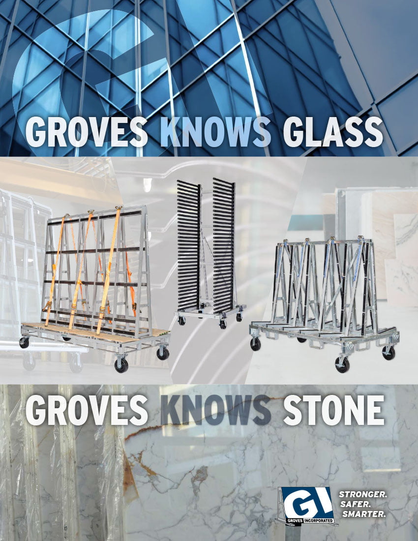 Groves Glass & Stone 2024 Catalog Cover