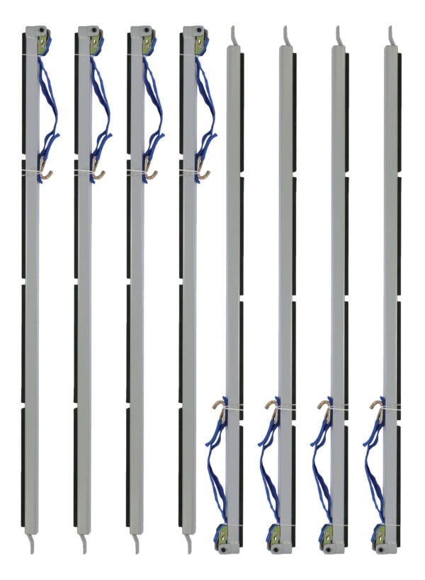 Transport Rack Hold Down Bar Assembly