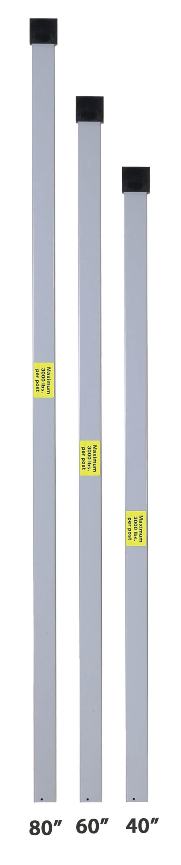 80" Post for Bundle Rack